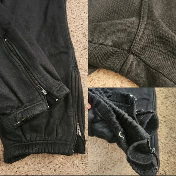 South Pole Vintage Fat Albert Black Jogger Sweatpants